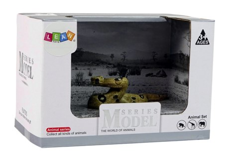 LEAN Toys Figurka kolekcjonerska Wąż Boa Dusiciel Zwierzęta Świata