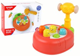 LEAN Toys Gra Zręcznościowa Whac-A-Mole Kolorowa Marchewka