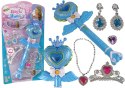 LEAN Toys Interaktywna Magiczna Różdżka Projektor Niebieska Akcesoria Wróżka