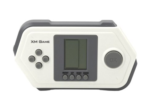 LEAN Toys Konsola Elektroniczna GraTetris Brick Game Szaro - Biała LEAN Toys Konsola Elektroniczna GraTetris Brick Game Szaro - Biała