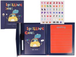 LEAN Toys Książeczka Edukacyjna Nauka Litery Magnes Angielski