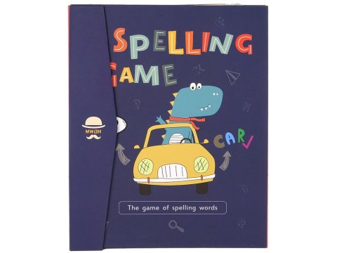 LEAN Toys Książeczka Edukacyjna Nauka Litery Magnes Angielski