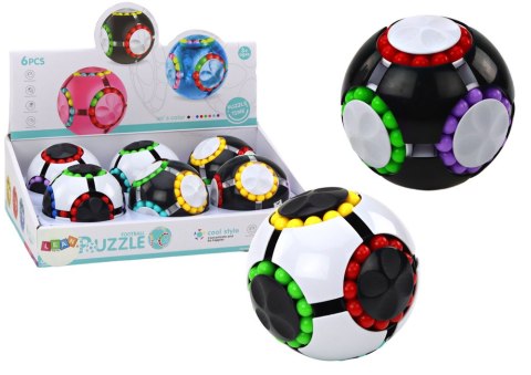 LEAN Toys Magiczna Kula Łamigłówka Kulka Gra Logiczna Kulka Kolorowa LEAN Toys Magiczna Kula Łamigłówka Kulka Gra Logiczna Kulka Kolorowa