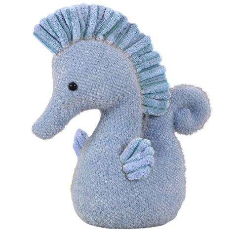 LEAN Toys Maskotka Pluszowa Przytulanka Konik Wodny Niebieski 25cm