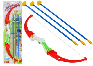 LEAN Toys Zestaw Łuczniczy Łuk Strzały Z Przyssawkami 3 Sztuki