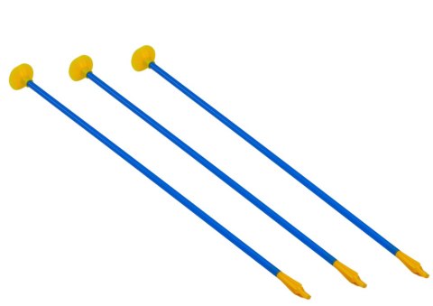 LEAN Toys Zestaw Łuczniczy Łuk Strzały Z Przyssawkami 3 Sztuki