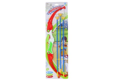 LEAN Toys Zestaw Łuczniczy Łuk Strzały Z Przyssawkami 3 Sztuki