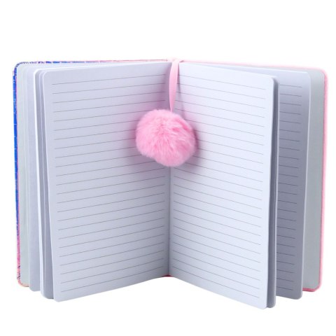 Zeszyt Notatnik W Linie Jednorożec Konfetti Holograficzny A5 80 Kartek