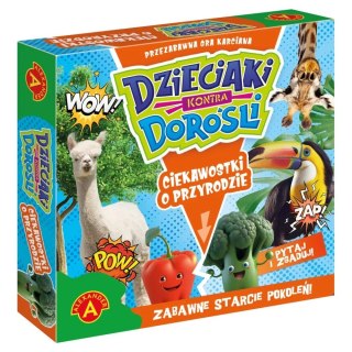 Gra Ciekawostki o przyrodzie. Dzieciaki kontra Dorośli. Alexander