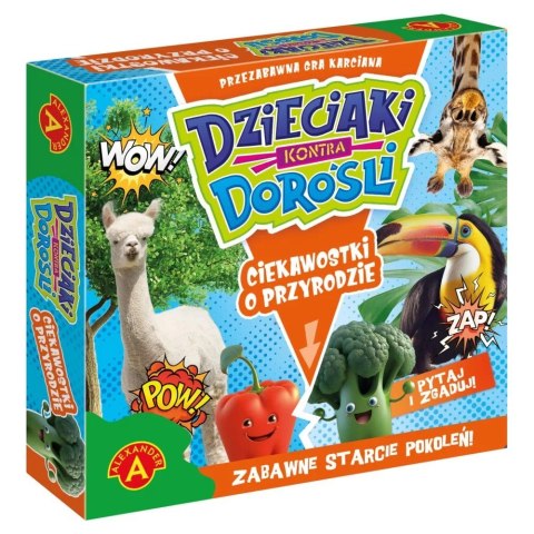 Gra Ciekawostki o przyrodzie. Dzieciaki kontra Dorośli. Alexander