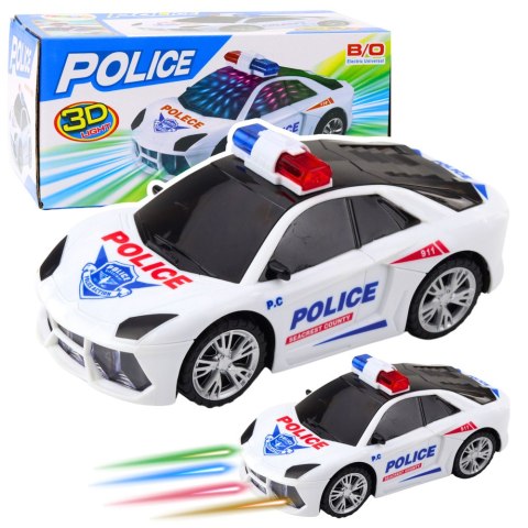 LEAN TOYS Auto Policyjne Radiowóz Interaktywny Światła Dźwięki