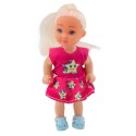 LEAN TOYS Zestaw 3 Mini Laleczek Przyjęcie Urodzinowe Lalka Urodziny Sukienka 3 Szt.