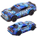 LEAN Toys Samochód Wyścigowy XS06 Napęd Światła Dźwięki Pomarańczowy Niebieski
