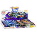 LEAN Toys Samochód Wyścigowy XS06 Napęd Światła Dźwięki Pomarańczowy Niebieski