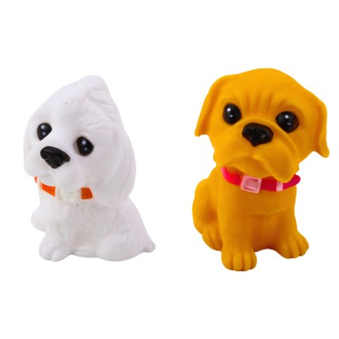 LEAN Toys Zestaw Figurek Urocze Pieski Szczeniaczki Gumowe 8cm 6szt LEAN Toys Zestaw Figurek Urocze Pieski Szczeniaczki Gumowe 8cm 6szt