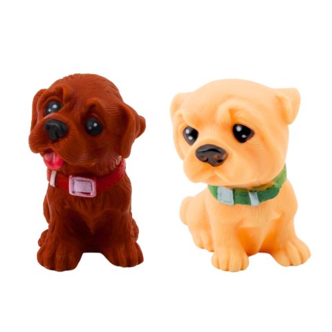 LEAN Toys Zestaw Figurek Urocze Pieski Szczeniaczki Gumowe 8cm 6szt LEAN Toys Zestaw Figurek Urocze Pieski Szczeniaczki Gumowe 8cm 6szt