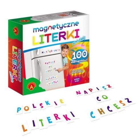 Literki magnetyczne na lodówkę Alexander
