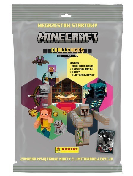 Minecraft Zestaw startowy z kartami