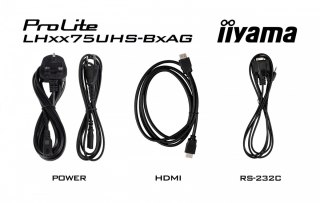 Monitor 65 cali LH6575UHS-B2AG,24/7,IPS,ANDROID.11,4K, WiFi, iiSignage2, FailOver, EShare, 24/7, full daisy chain IIYAMA