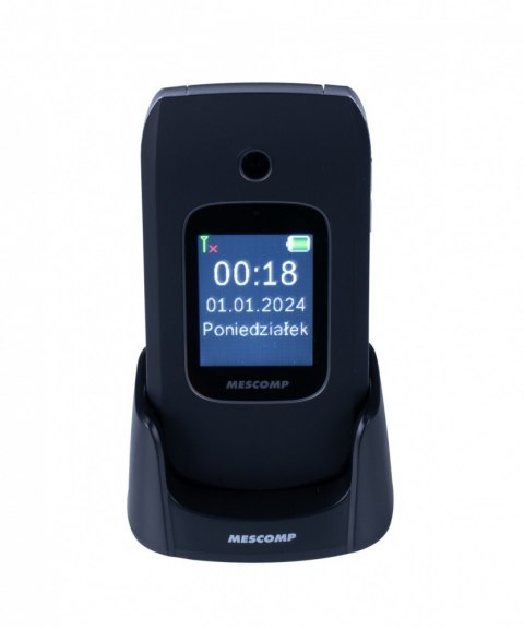 Telefon komórkowy z klapką dla seniorów MT-184 BRUNO 4G Mesmed