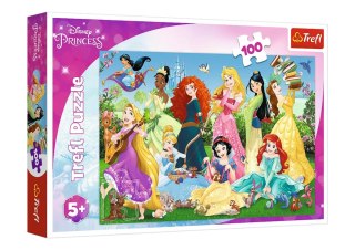 Puzzle - 100 - Czarujące Księżniczki - Disney Princess - Trefl 16417