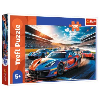 Trefl Puzzle Puzzle 100 - Szybka wyścigówka Trefl 17403