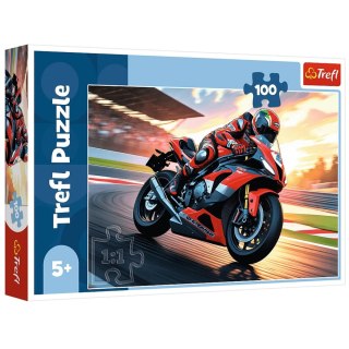 Trefl Puzzle Puzzle 100 - Szybki motocykl Trefl 16489