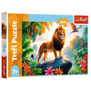 Puzzle - 200 - Król dżungli - Trefl 13329
