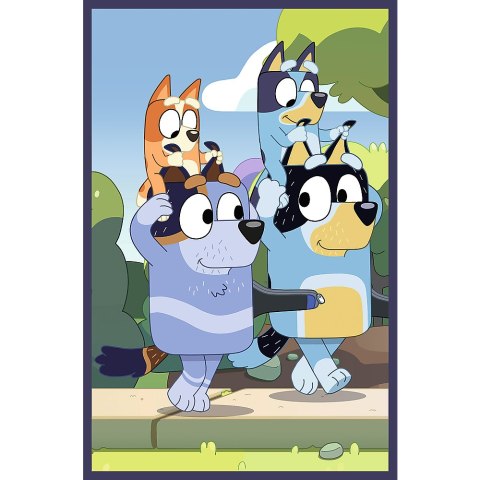 Puzzle - 3x50 - Rodzina Bluey - Trefl 34890