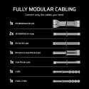 Zasilacz RM1000e WHITE 80+GOLD F.MODULAR ATX3.1 Corsair