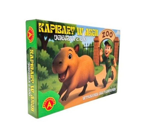 Gra Rodzinna gra planszowa Kapibary w akcji - Ucieczka z zoo Alexander