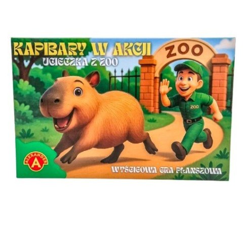 Gra Rodzinna gra planszowa Kapibary w akcji - Ucieczka z zoo Alexander