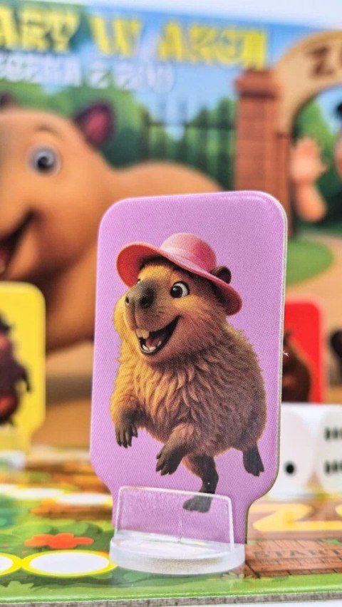 Gra Rodzinna gra planszowa Kapibary w akcji - Ucieczka z zoo Alexander