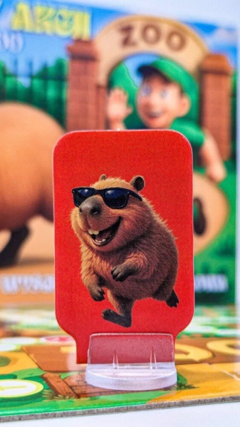 Gra Rodzinna gra planszowa Kapibary w akcji - Ucieczka z zoo Alexander