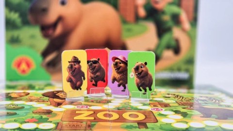 Gra Rodzinna gra planszowa Kapibary w akcji - Ucieczka z zoo Alexander