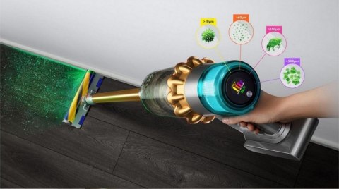 Odkurzacz V15 Detect Absolute Złoty Dyson