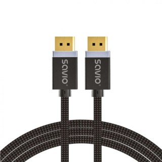 Kabel DisplayPort (M) v1.4, 2m, CL-166 Savio