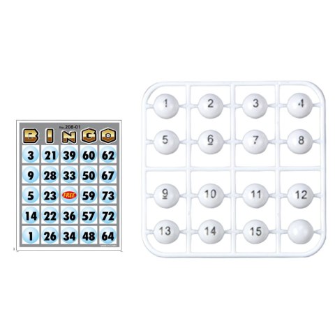 LEAN Toys Gra Rodzinna Bingo Maszyna Losująca Klasyczna 80 Kulek 20 Kart LEAN Toys Gra Rodzinna Bingo Maszyna Losująca Klasyczna 80 Kulek 20 Kart
