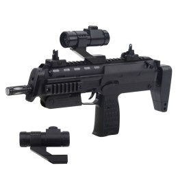 LEAN Toys Karabin Zabawkowy Broń Światła Dźwięki Celownik Czarny 41cm