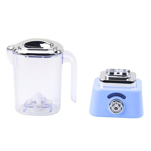 LEAN Toys Blender Kuchenny Dla Dzieci Światła Obrotowy Mechanizm Niebieski