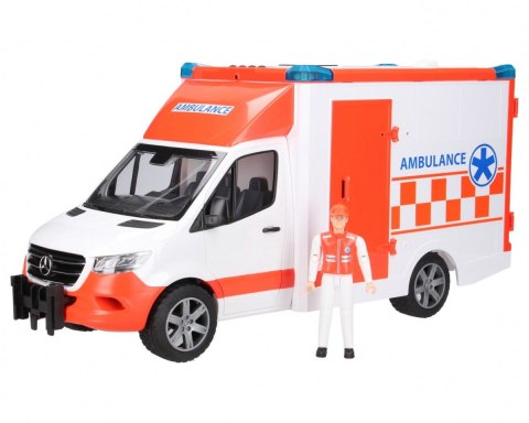 Pojazd Mercedes-Benz Sprinter Ambulans z figurką i modułem