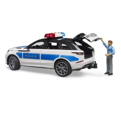 Pojazd Range Rover Velar policyjny z figurką BRUDER