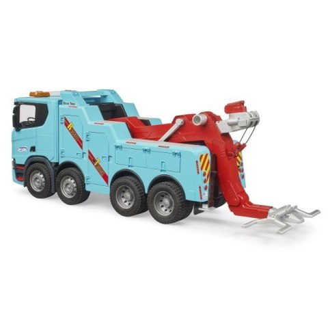 Pojazd Scania super 560 pomoc drogowa holownik BRUDER