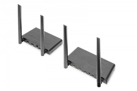 Przedłużacz/Extender KVM HDMI+USB bezprzewodowy 200m 1080p FHD 60Hz (zestaw) Digitus