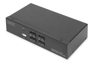 Przełącznik KVM 4 portowy HDMI, 4K 30Hz Digitus