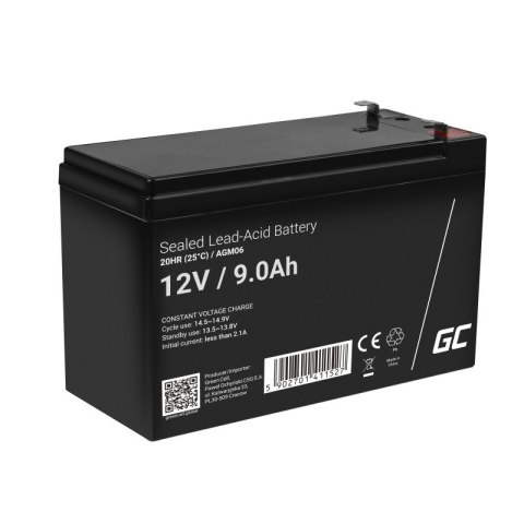 Akumulator AGM 12V 9Ah Green Cell