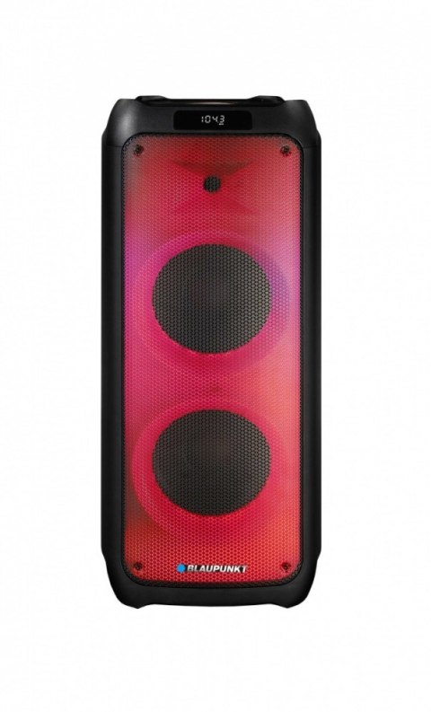 Głośnik PartyBox PLL FM USB/SD/BT 2xKaraoke FULL LED Blaupunkt