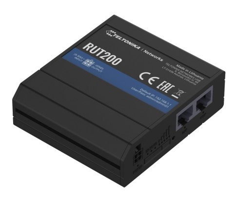 Router 4G/LTE RUT200 (Cat 4), 3G, 2G, WIFI, Ethernet TELTONIKA