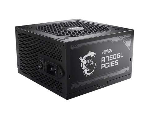 Zasilacz MAG A750GL PCIE5 750W 80PLUS GOLD F.MODULAR MSI