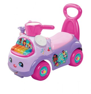 Jeździk Fisher Price Muzyczna Parada fioletowy Pulio